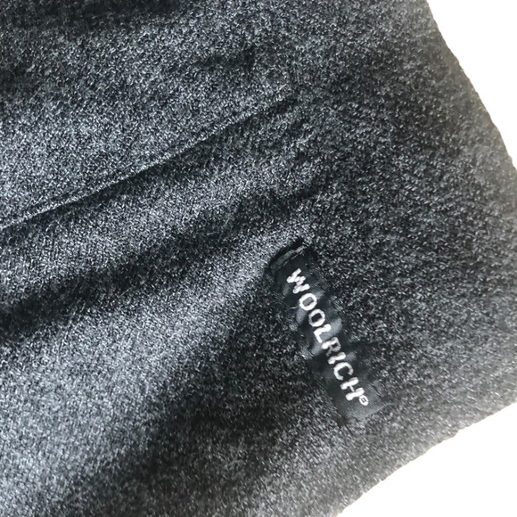 Woolrich 5017  Onyx Gray Heather Fall Winter Skirt Lined Size 12P Midi Length - Picture 3 of 6